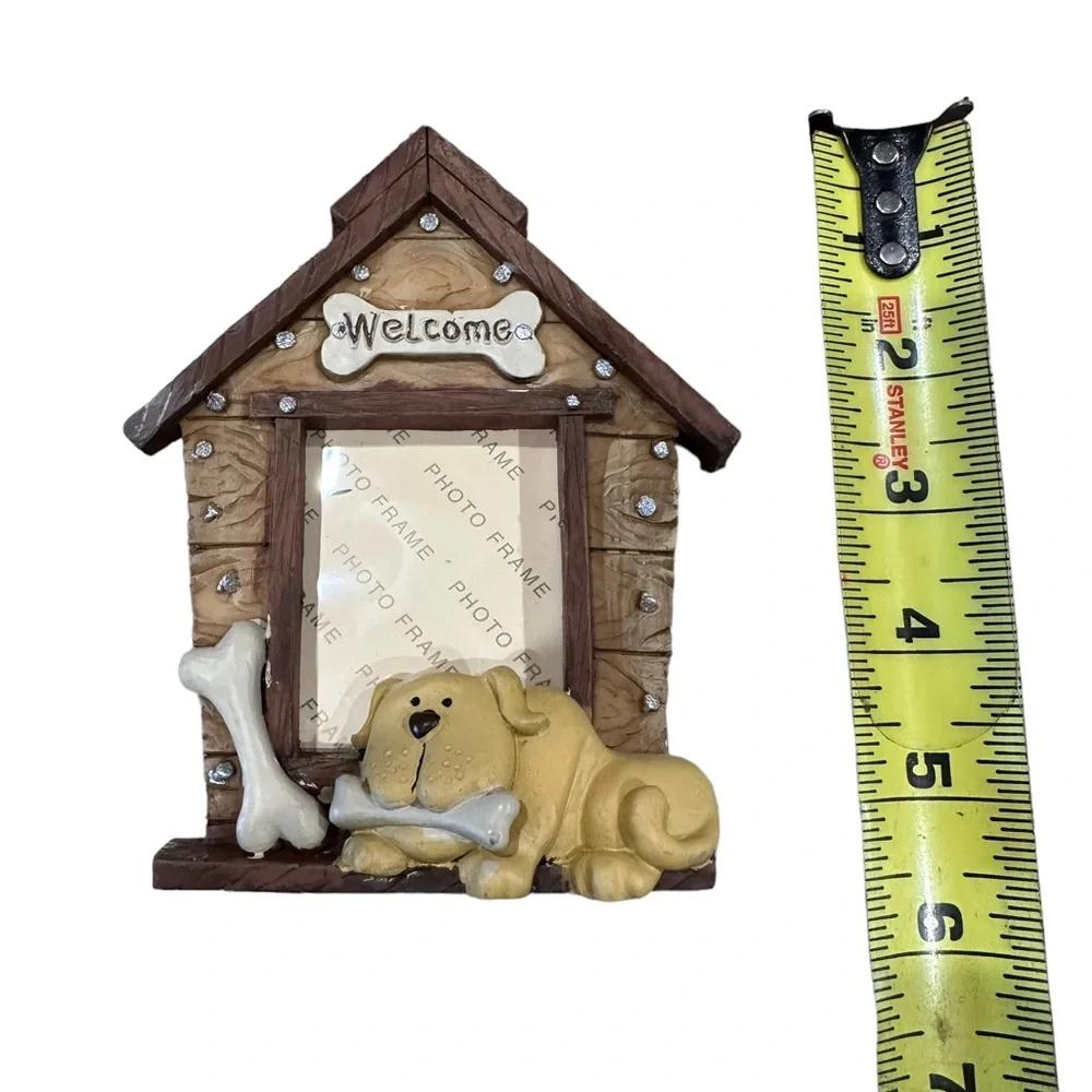 Dog House Design Tabletop Photo Frame